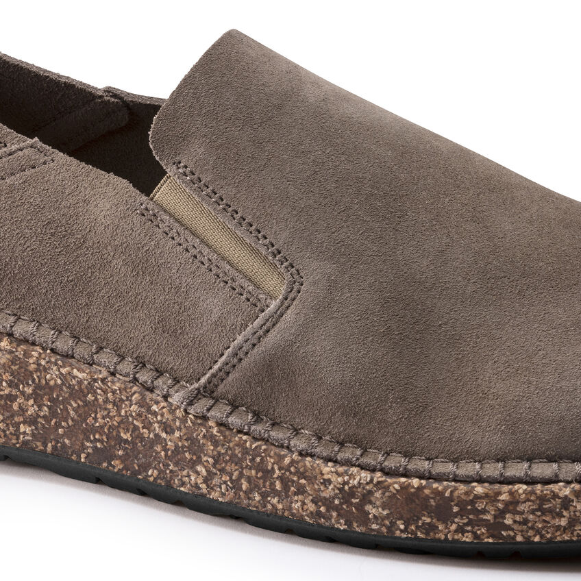 Birkenstock Callan Suede Leather Gray Taupe